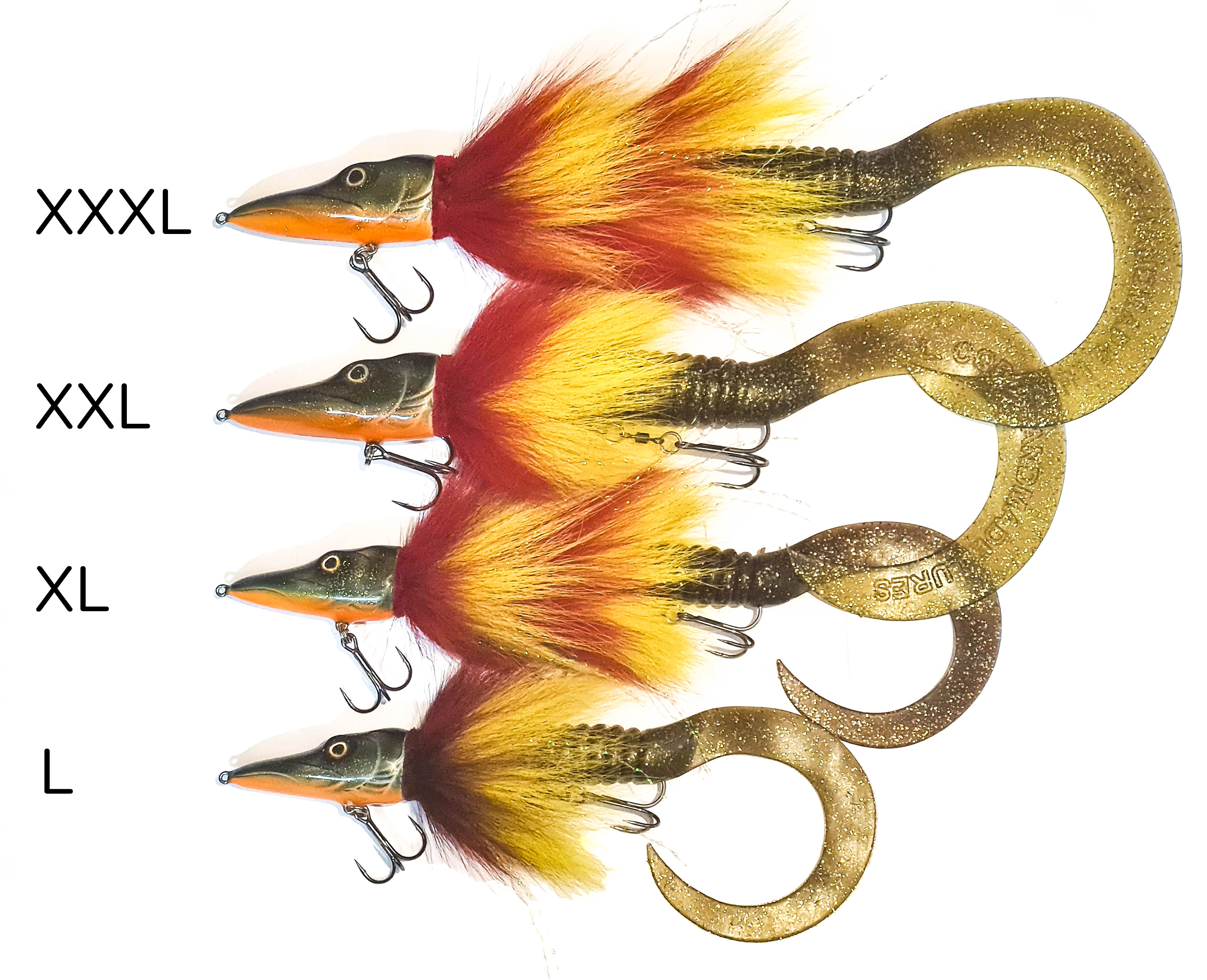 Disco Pike (L-XXXL) - Yellow Red / Motor Oil